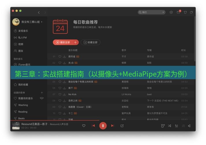 snipaste 第三章：实战搭建指南（以摄像头+MediaPipe方案为例）