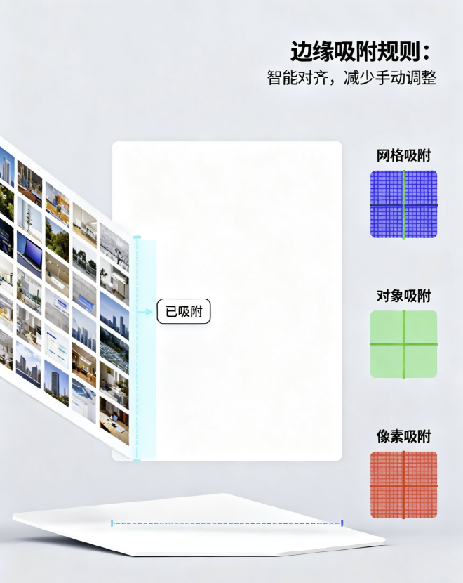 科技风格-吸附对齐效果展示
