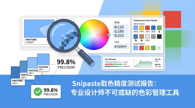 Snipaste取色精度