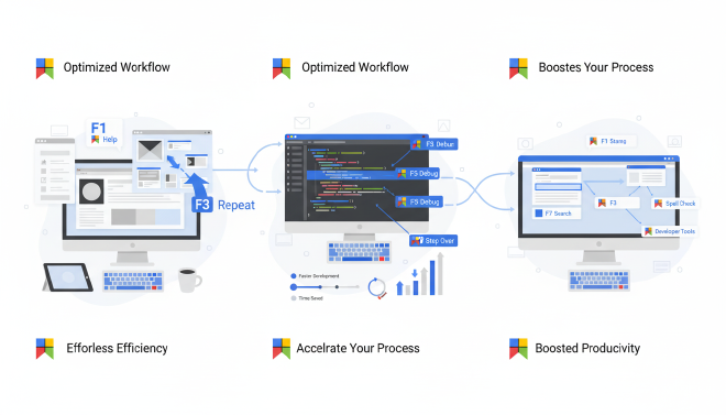 专业场景下的F键工作流应用