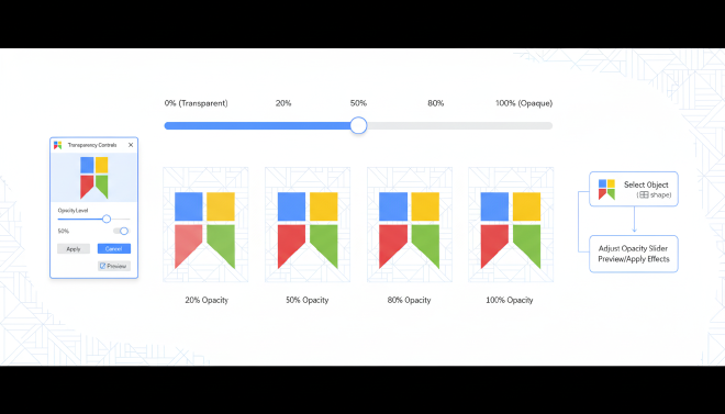 透明度基础概念与操作界面