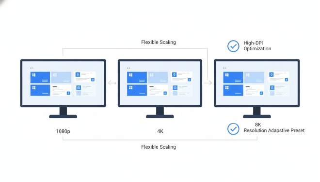 多分辨率环境下的尺寸适配