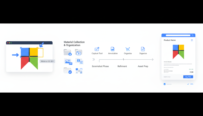 商品截图与详情页制作工作流