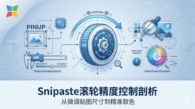 Snipaste滚轮精度控制